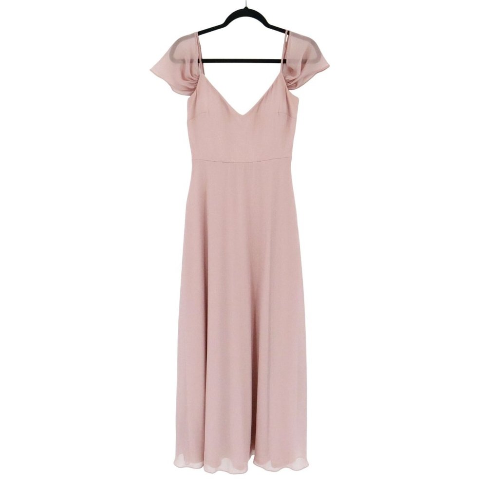 Birdy Grey Bridesmaid Dress Womens XS Pink Prom Homecoming Dance Wedding Guest